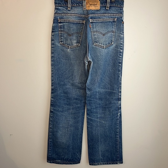 Orange Tag Vintage Levi’s 517 Distressed Mom Jeans - Picture 8 of 11